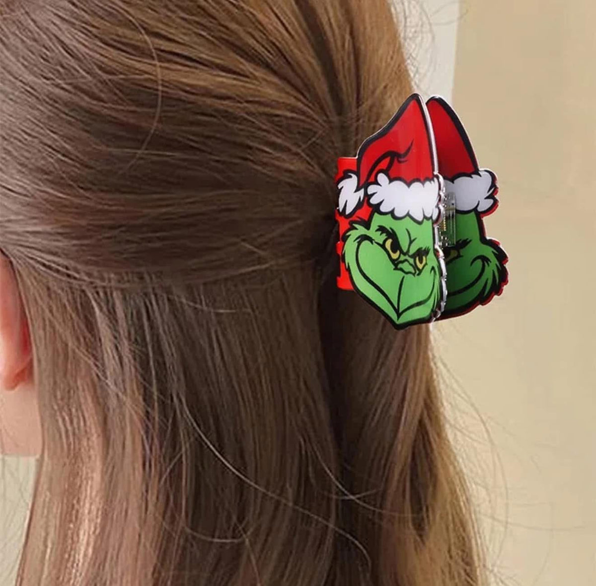 Xmas hair clips
