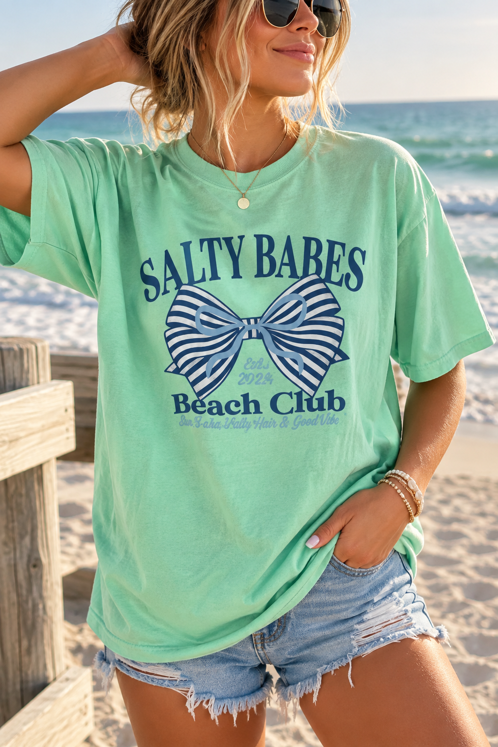 Salty babes tee