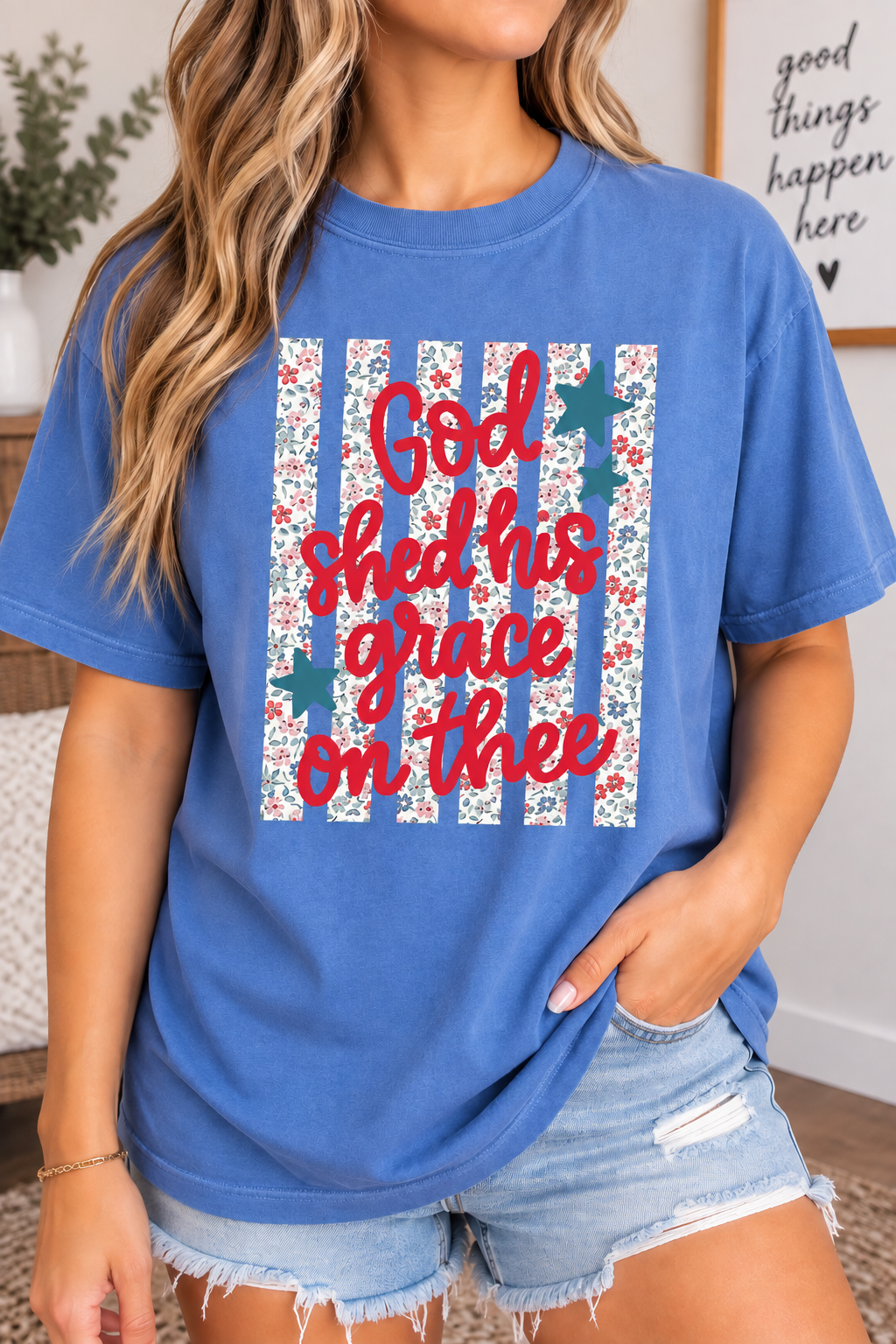 God Shed his grace on thee tee