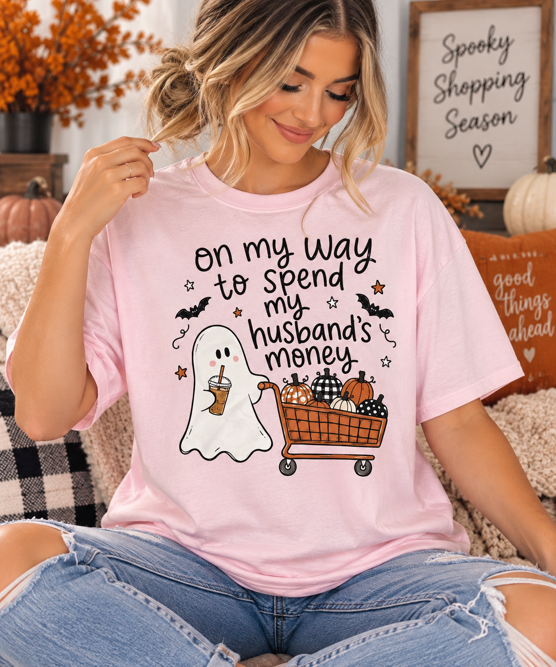 On my way to spend my husbands money Tee