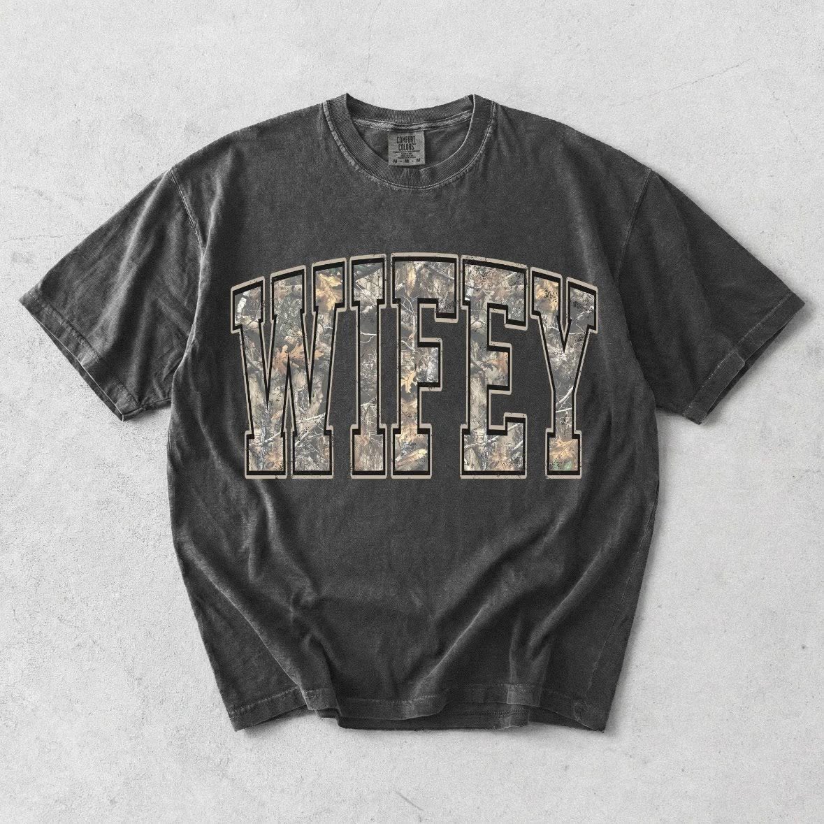Wifey Camo Tee